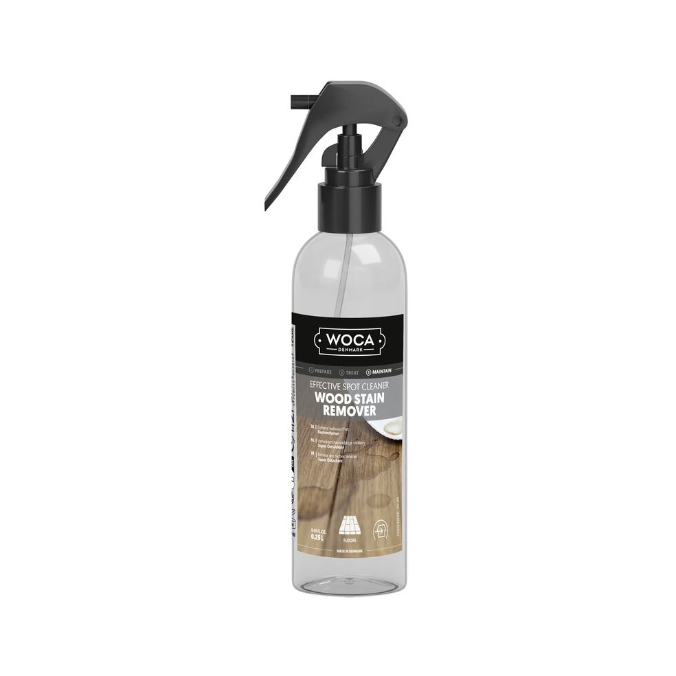 WOCA Wood Stain Remover Effective Spot Cleaner 250ml Spray