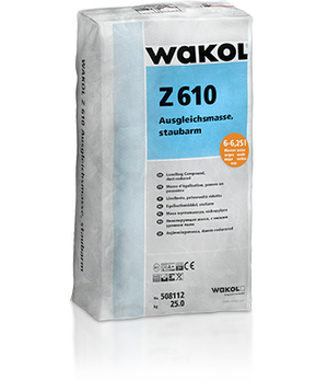 WAKOL Z610 Pro Levelling Compound Low Dust – 25kg