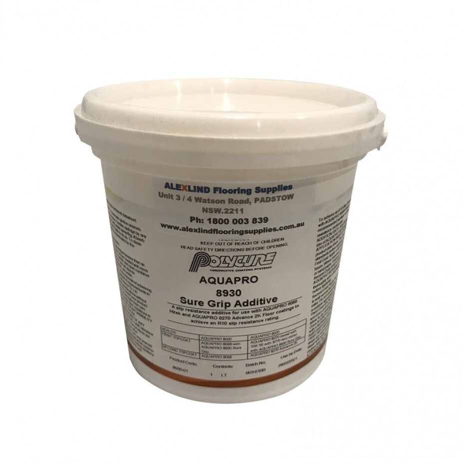 POLYCURE AQUAPRO 8930 Sure Grip Additive 1L (Water Base)