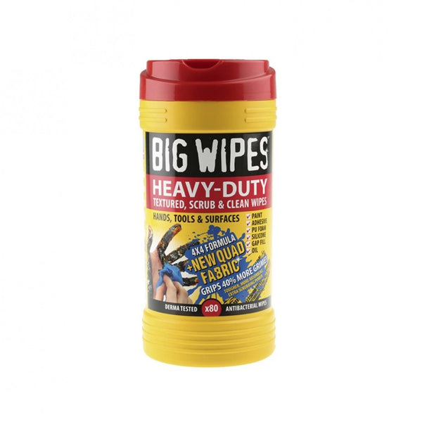 Big Wipes Heavy Duty 20cm x 30cm x 80 per pack
