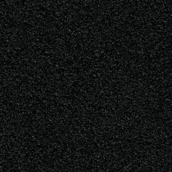 A1 Rubber Impact-Tile® Commercial Gym Flooring Black - 1m x 1m with bevelled edges