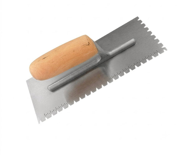 Bostik Flat V-Notch Trowel 4.8mm Ultraset HP & SF Adhesives