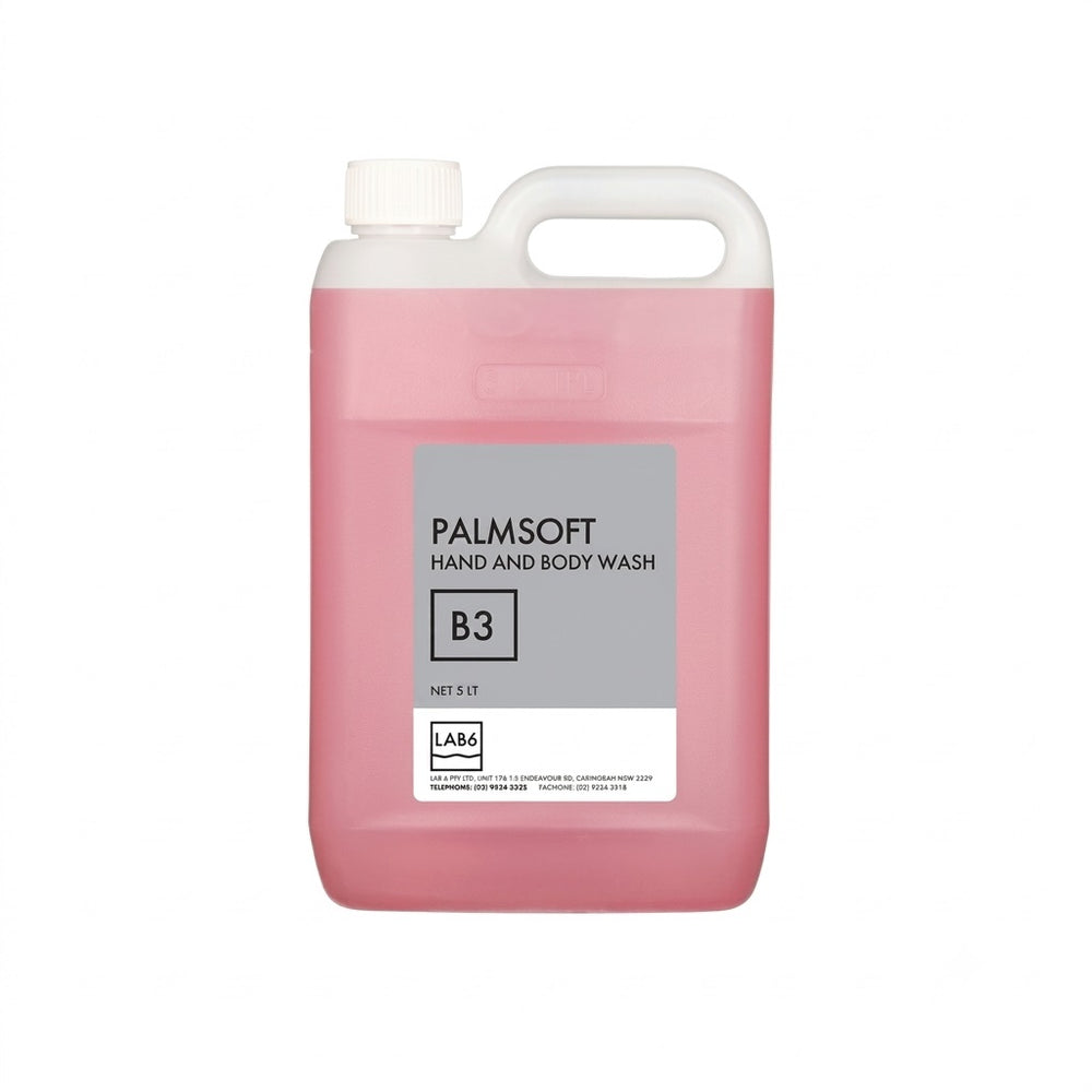 Lab 6 Palmsoft Hand and Body Wash 5L