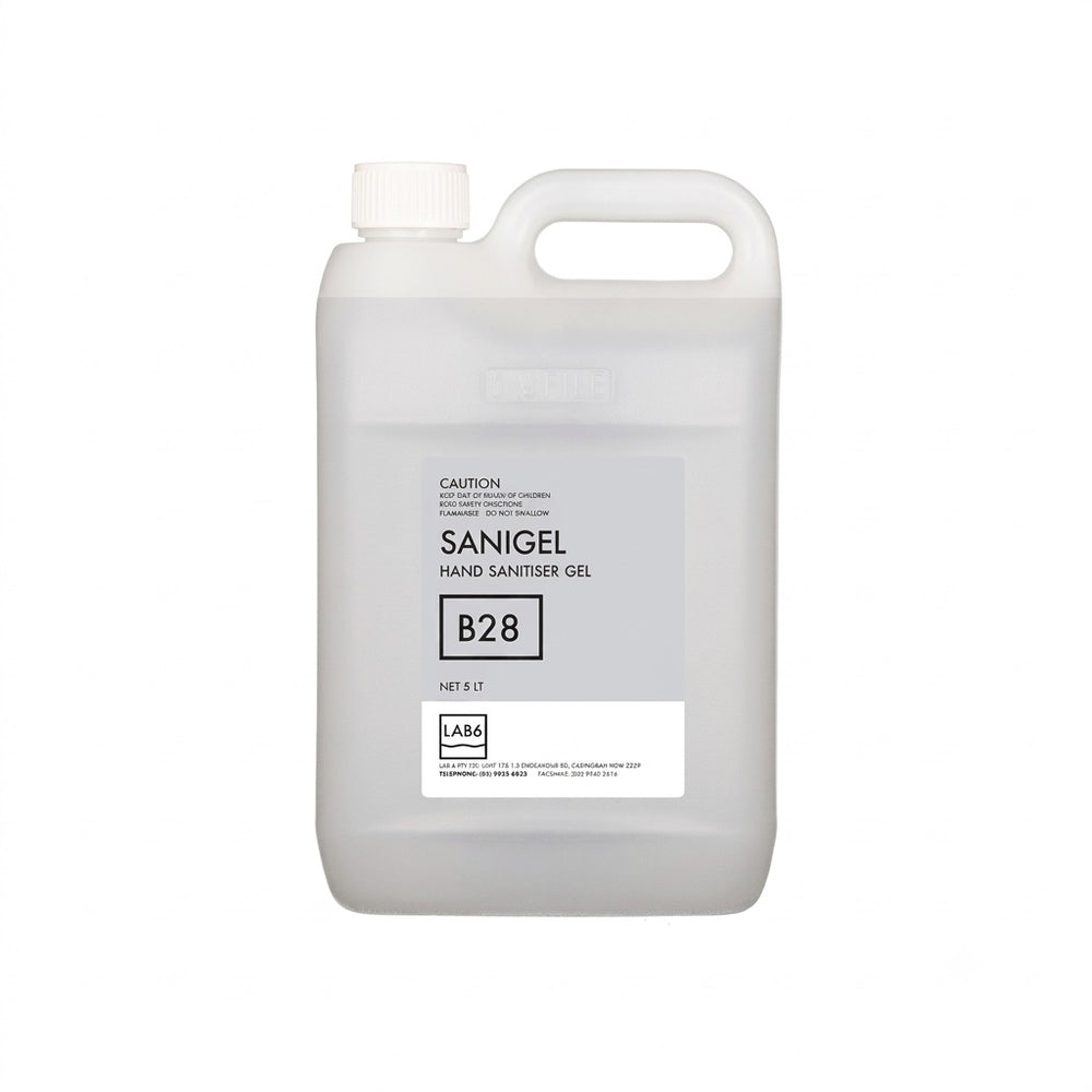 Lab 6 Sanigel Hand Sanitiser Gel 5L