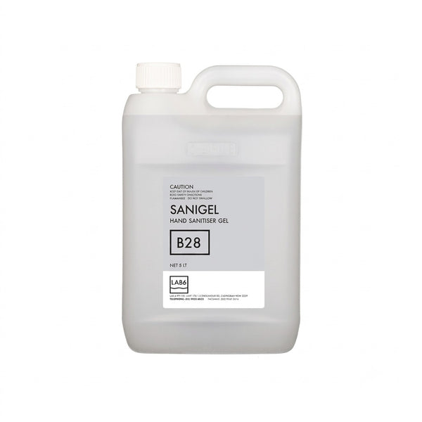 Lab 6 Sanigel Hand Sanitiser Gel 5L