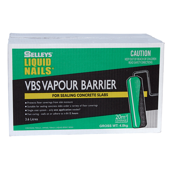 Selleys Liquid Nails VBS Vapour Barrier 4.8kg (2 Part Epoxy Kit)