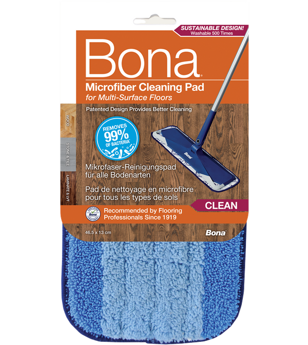 Bona Care Microfibre Cleaning Pad Blue