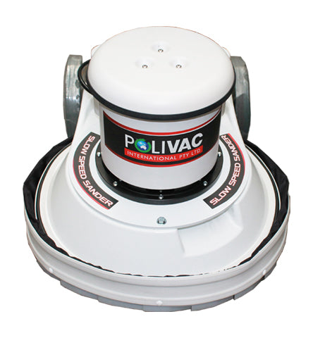 Polivac SV25 Gen II Slow Speed Rotary Sander Fitted 100 Watt Vac Motor & Dust Bag