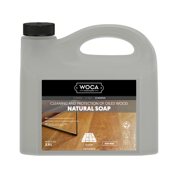 WOCA Natural Soap – Oiled Floors 2.5L