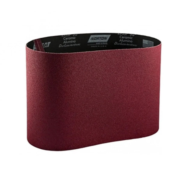 Norton Red Heat Belt R955 200mm x 750mm (Box of 5)