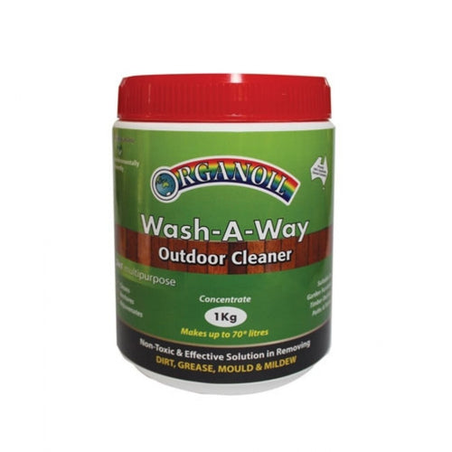 Organoil Wash-A-Way Outdoor Cleaner Concentrate Power