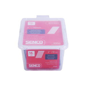 Airco Senco Angled Finish Nail 16G, Electro Galvanised