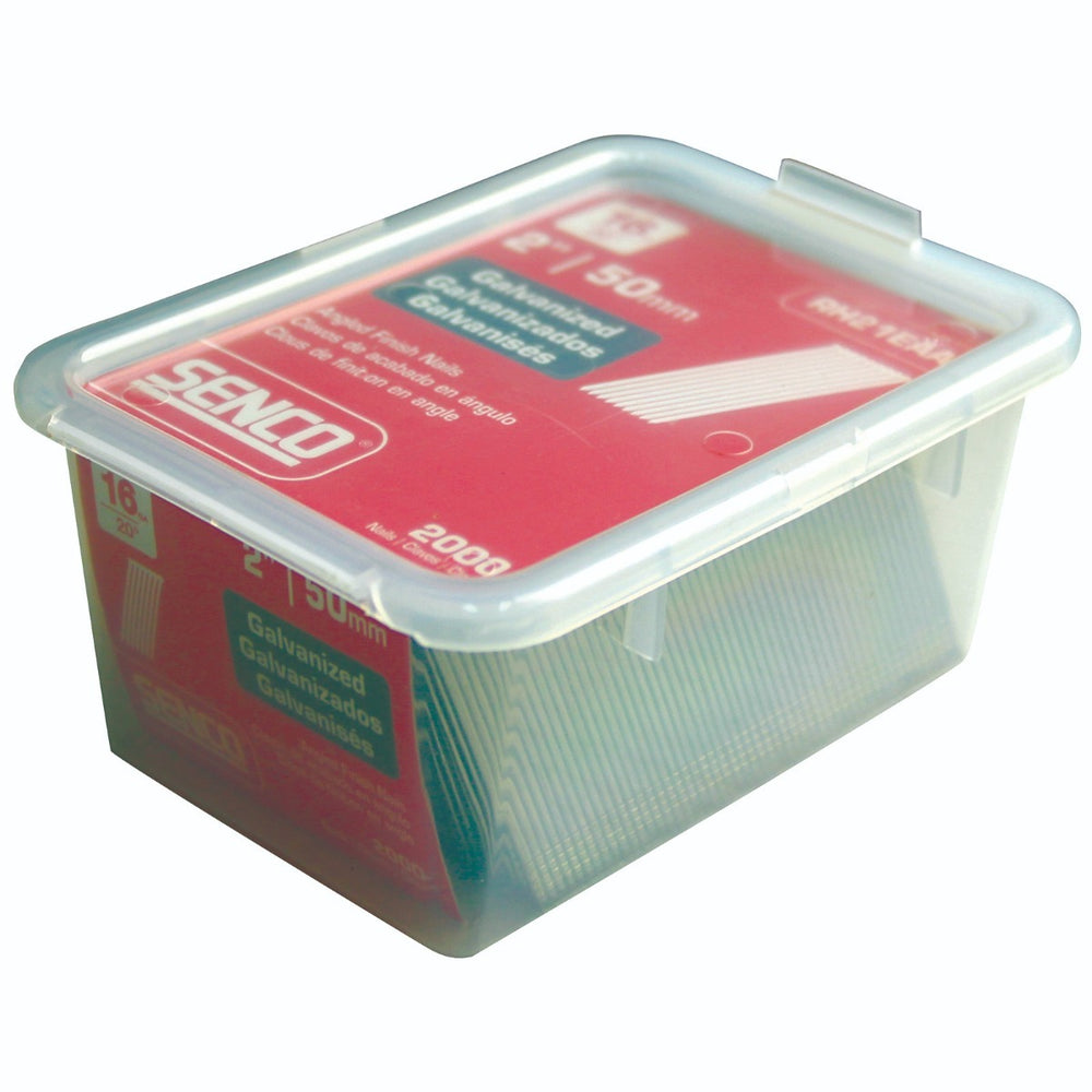 Airco Senco Angled Finish Nail 16G, Electro Galvanised
