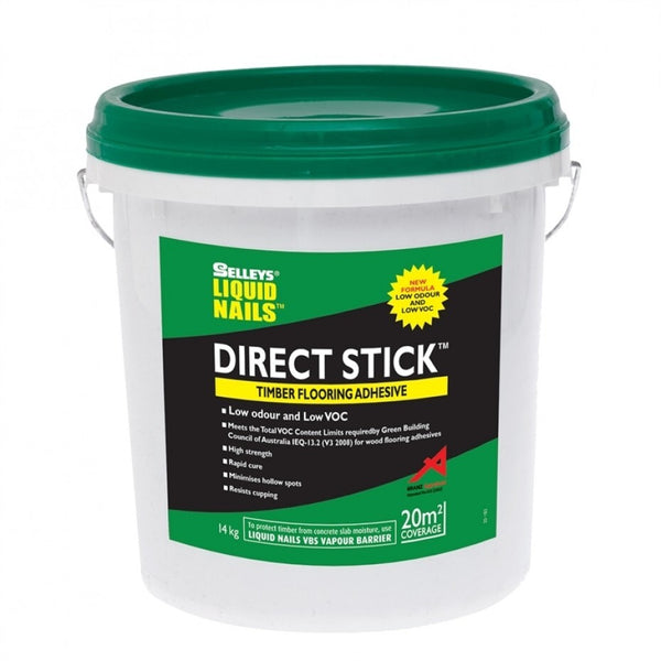 Selleys Liquid Nails Direct Stick Drum 14Kg