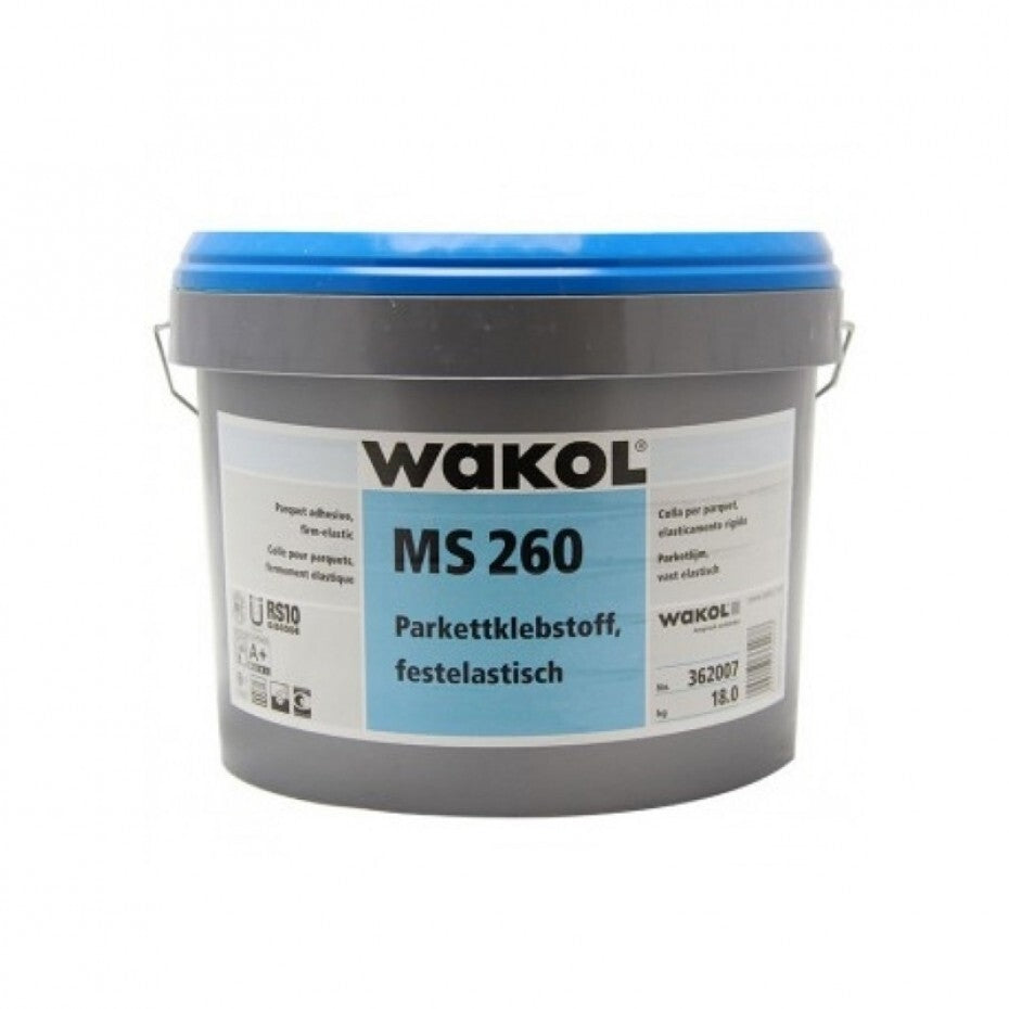 WAKOL MS 260 Timber Flooring Adhesive Parquety, T&G 18kg